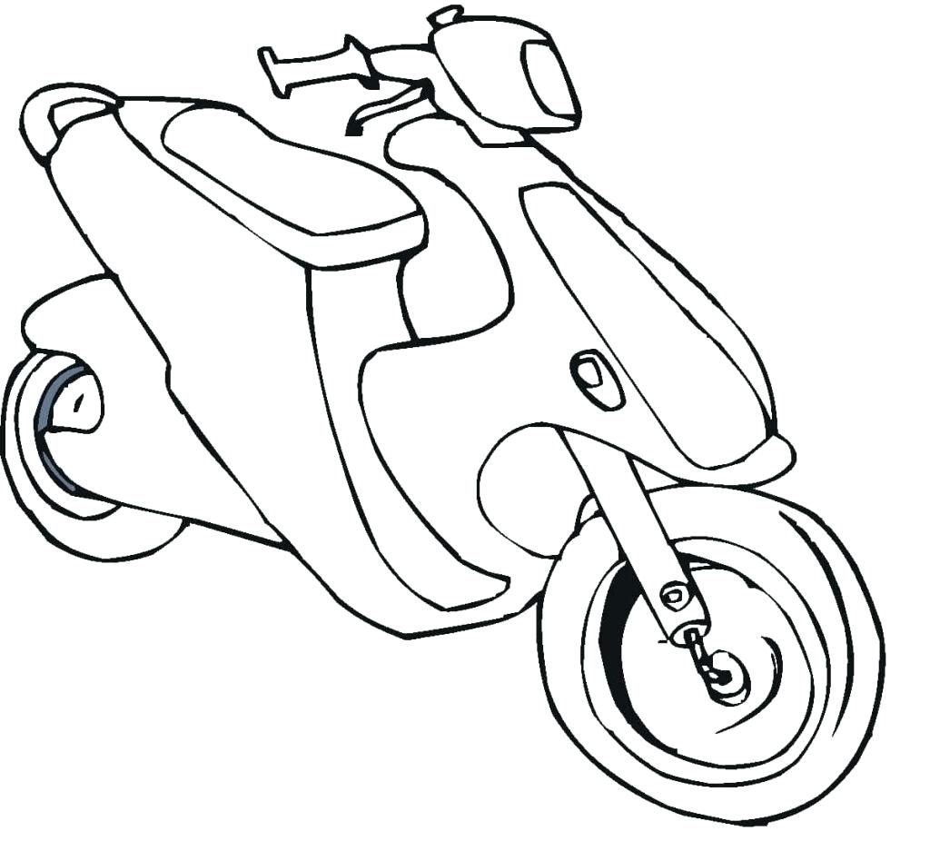 1024x948 Coloring Pages Motorcycle Coloring Pages Bike Page