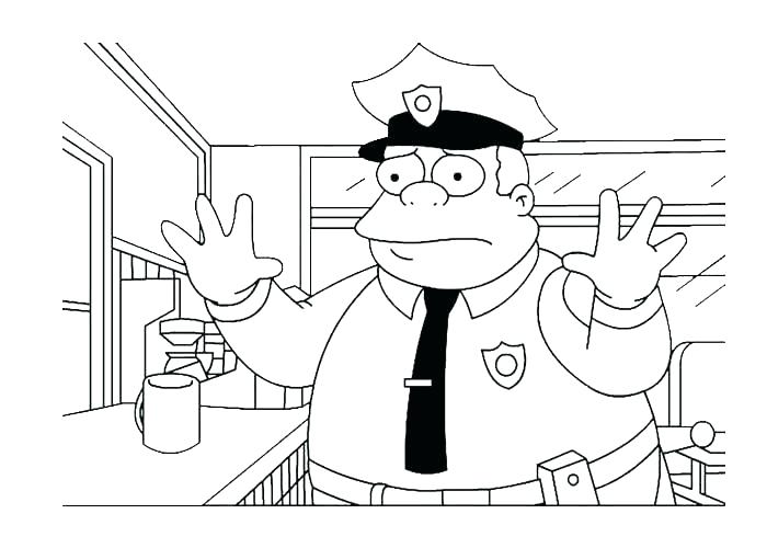 700x500 Police Coloring Pages Policeman Coloring Pages Police Coloring