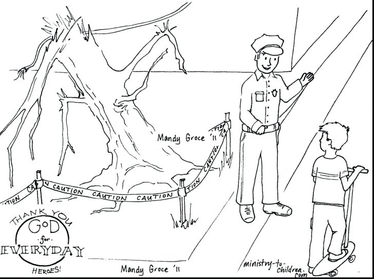 728x544 Coloring Pages Thanksgiving Printable Magnificent Police Station