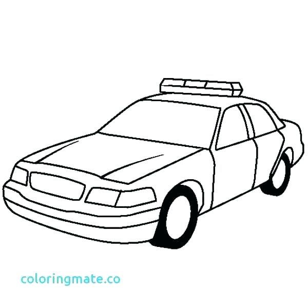 600x600 Coloring Pages Of Police Cars