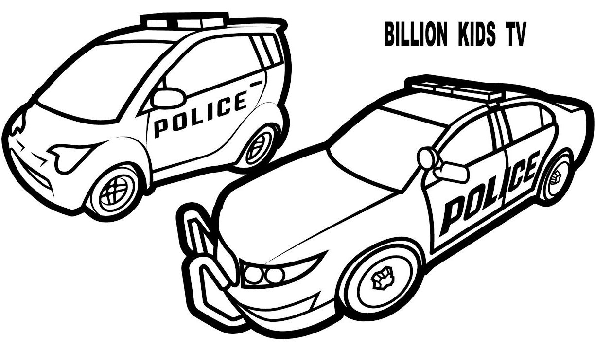 1224x720 Good Police Car Coloring Pages Dokardokarz General Sheets Cars