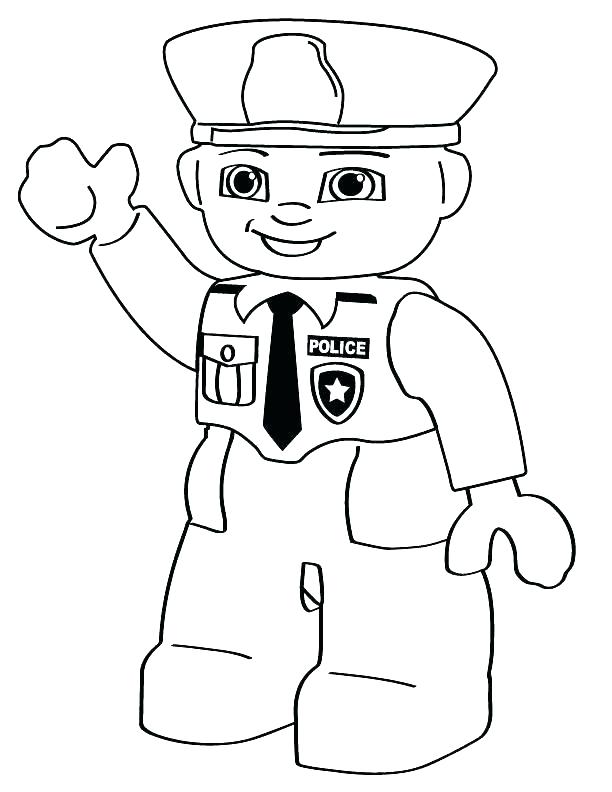 612x792 Uniform Coloring Pages Police Officer Coloring Pages Police