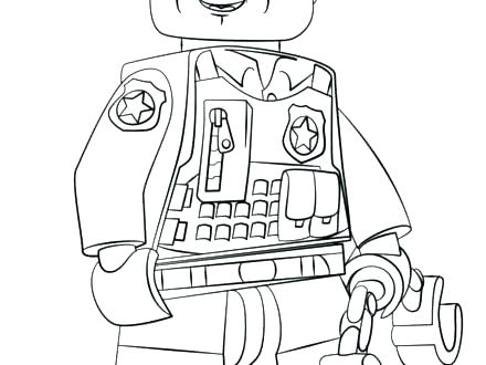 440x330 Police Officer Coloring Pages Police Officer Coloring Pages Woman