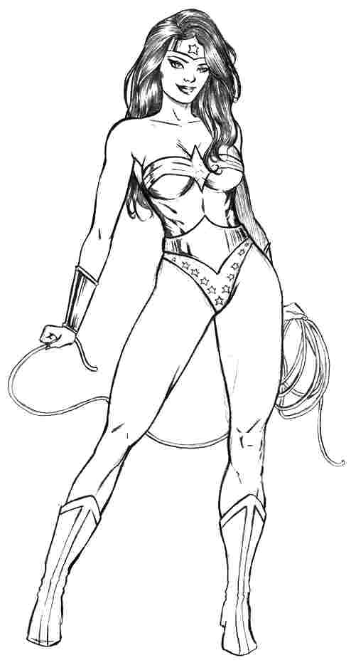 494x934 Wonder Woman Coloring Page Wonder Woman Coloring Pages Enjoy