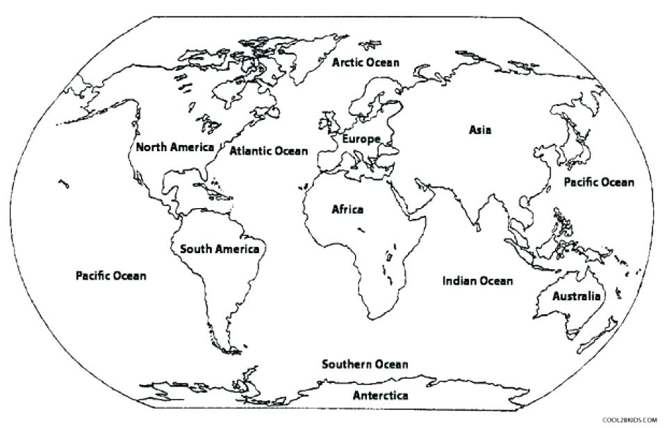 960x617 Continents Coloring Page Map Coloring Page Online World Map