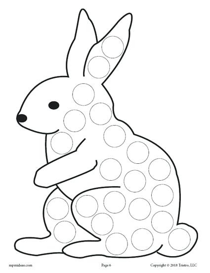 425x550 Free Polka Dot Coloring Pages Printable Coloring Free Spring Do