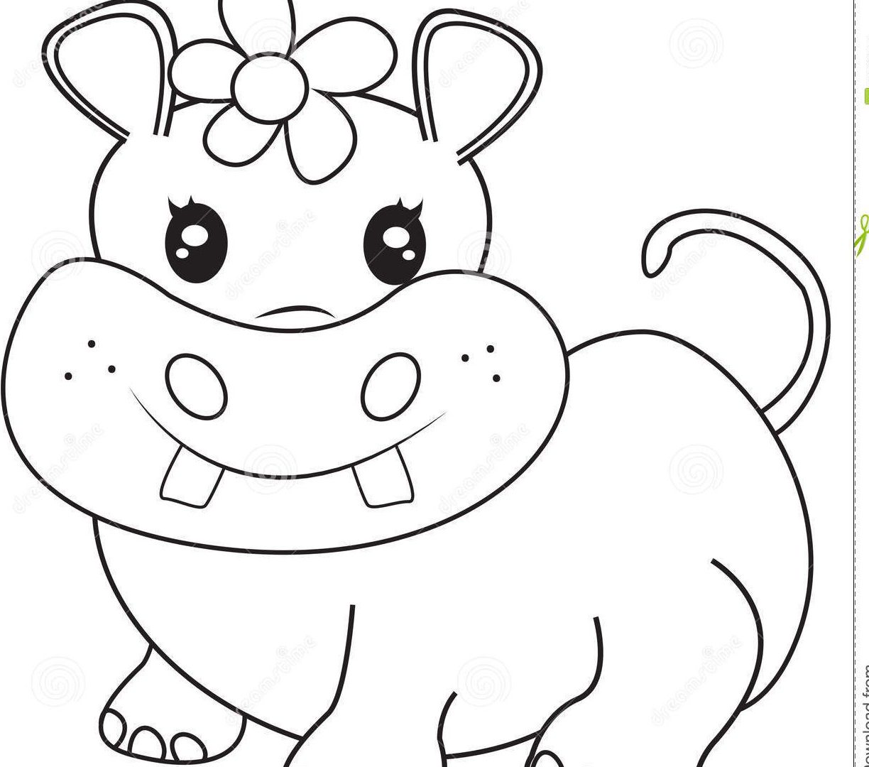 1224x1080 Heather Chavez Hippo Coloring Pages For Kids To Print Harry Potter