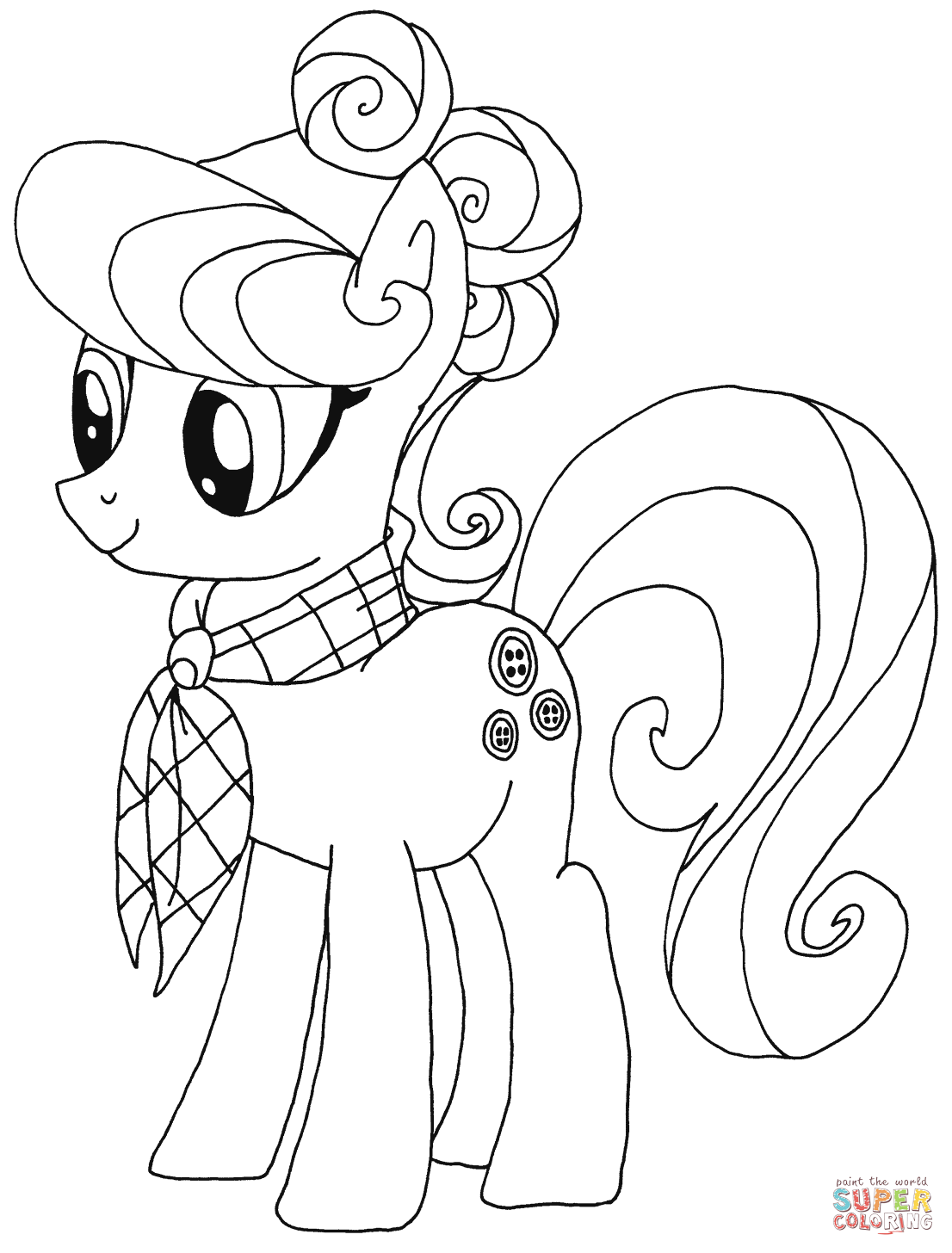 1106x1456 Suri Polomare From My Little Pony Coloring Page