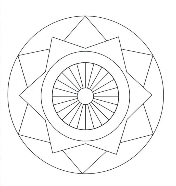 690x727 Advanced Coloring Pages The Sun Flower Pages
