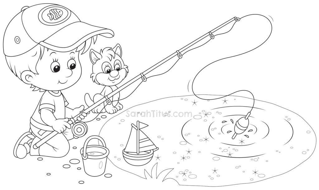 1024x610 Coloring Pages Of Pond Animals Archives