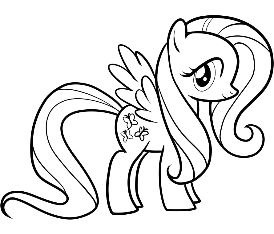 890x762 My Little Pony Coloring Page Free Printable My Little Pony