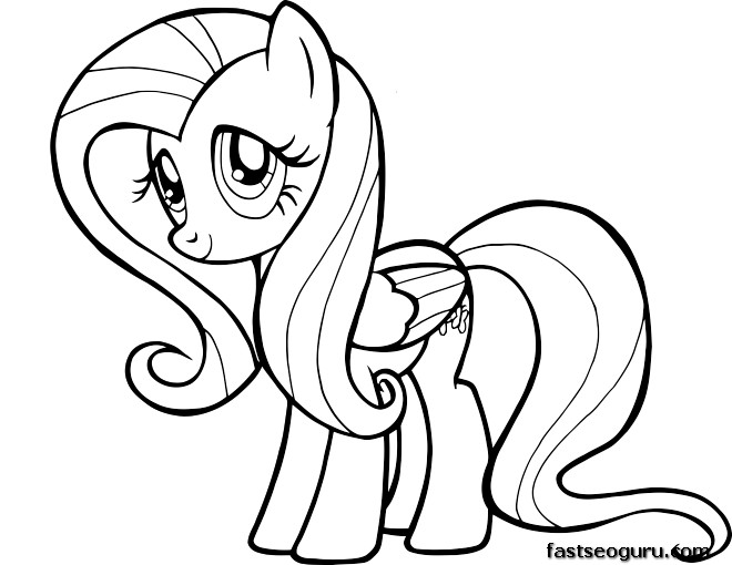 660x510 My Little Pony Coloring Pages Printable