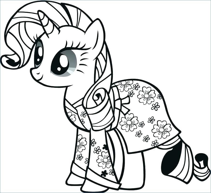 873x800 My Little Pony Colouring Pages To Print New My Little Pony