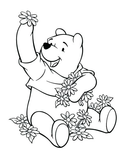 392x500 Pooh Bear Coloring Pages Pooh Bear Coloring Pages Pooh Bear