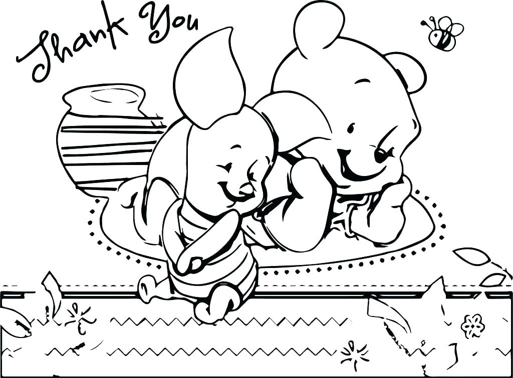 1024x756 Pooh Bear Coloring Pages