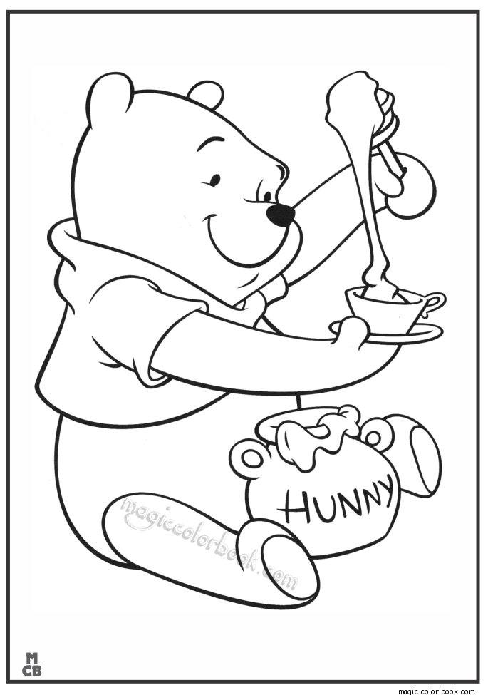 685x975 Winnie The Pooh Coloring Pages