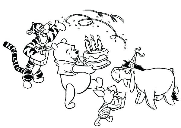 600x426 Pooh Bear Colouring Pages Online Pooh Bear Coloring Pages Online