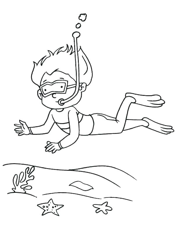 612x792 Swimming Coloring Pages Swimming Pool Colouring Page Swimming