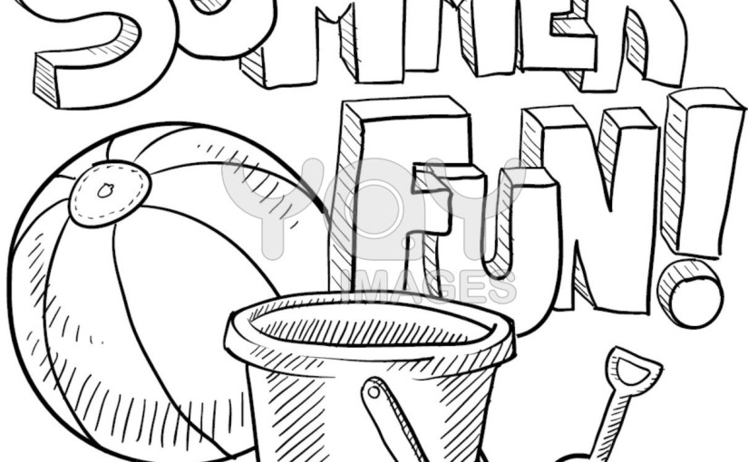 825x510 Pool Party Coloring Pages Summer Season Coloring Pages Part