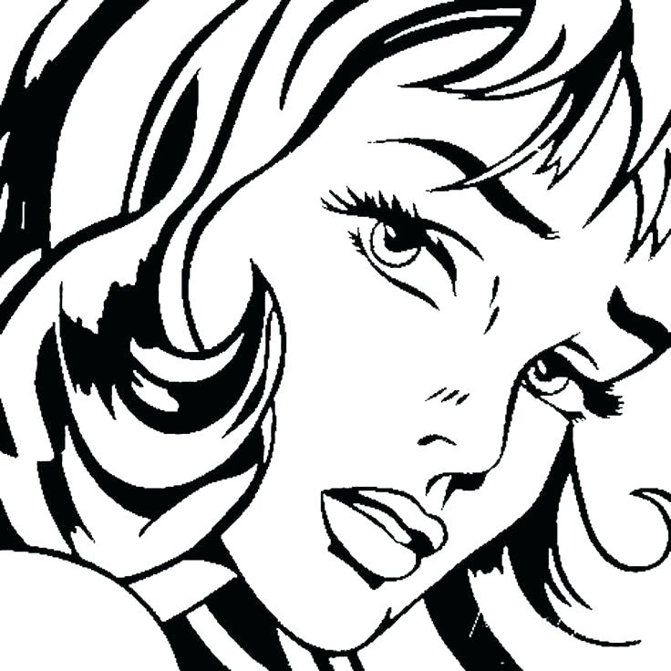 736x736 Pop Art Coloring Pages Inspired Colouring Pages Artist Pop Art