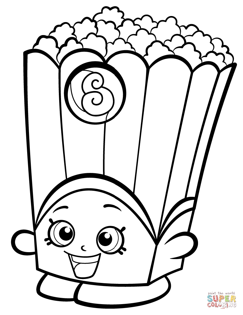 805x1042 Shopkins Pop Coloring Page Free