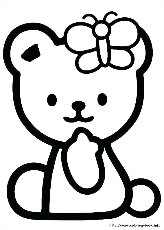 567x794 Kitty Cat Coloring Pages