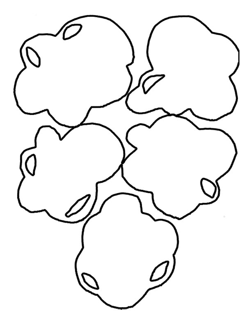 816x1056 Popcorn Coloring Pages