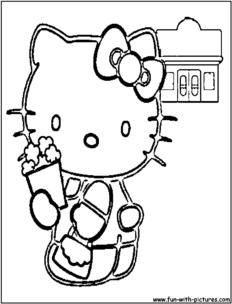 800x1050 Popcorn Coloring Pages To Download And Print For Free