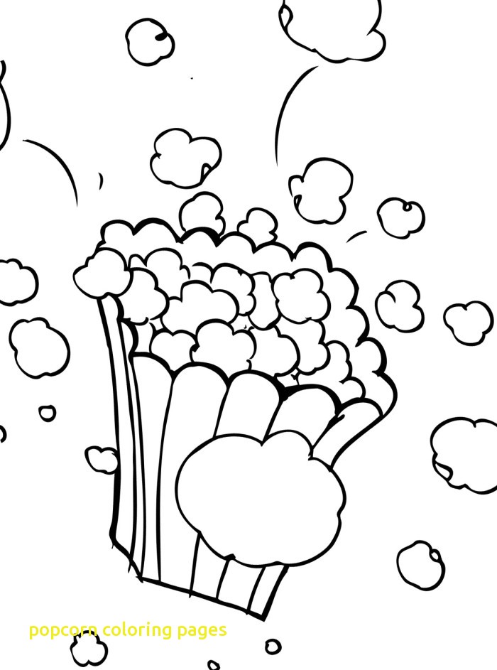 700x943 Popcorn Coloring Pages