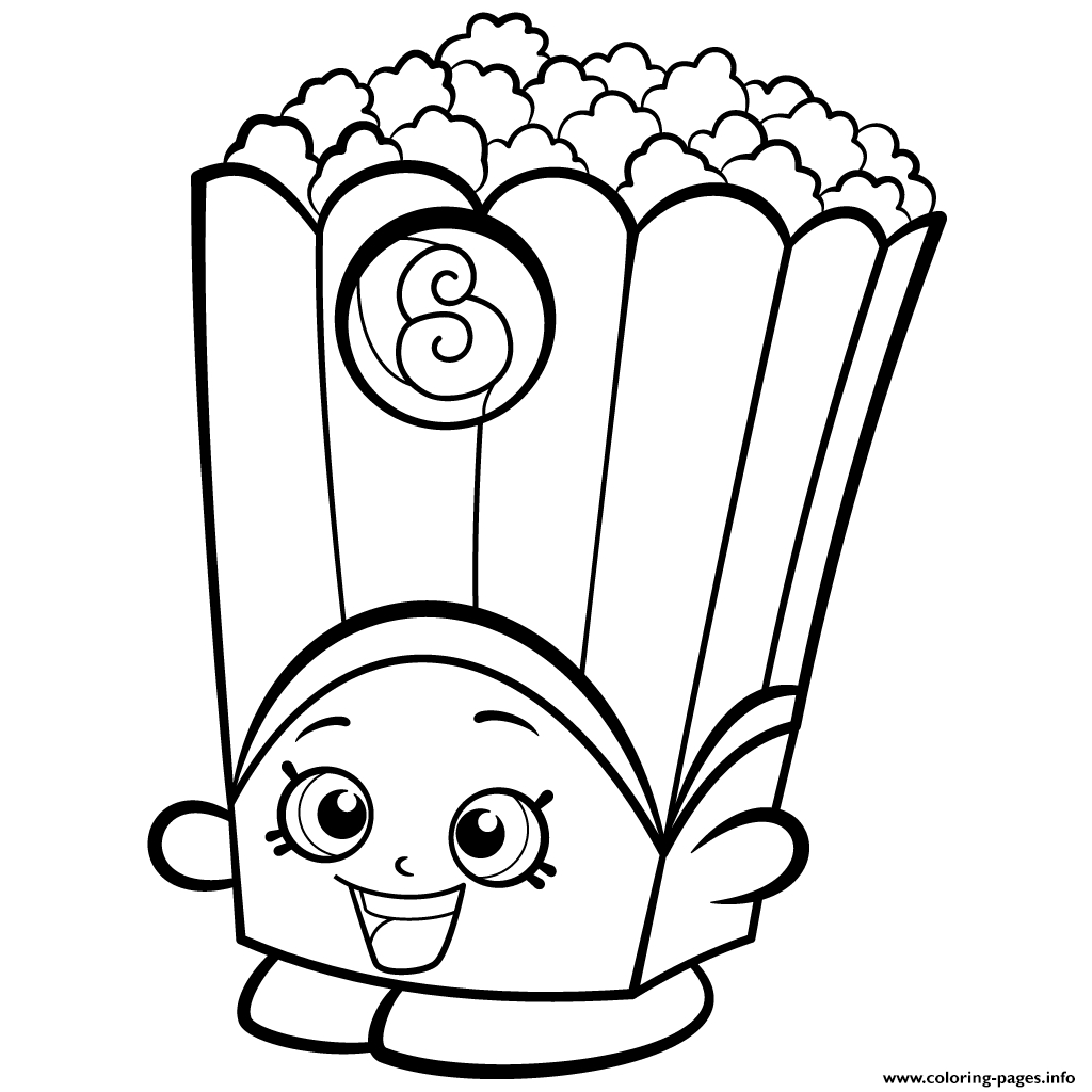 1024x1024 Popcorn Coloring Pages Printable Free Coloring For Kids