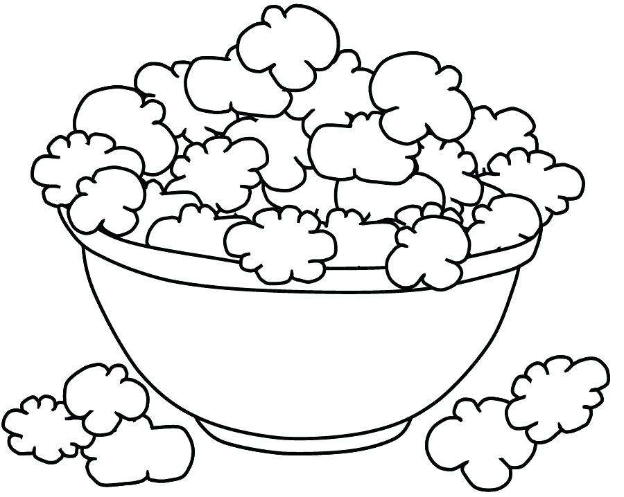 Popcorn Coloring Pages Printable at GetDrawings.com | Free for personal