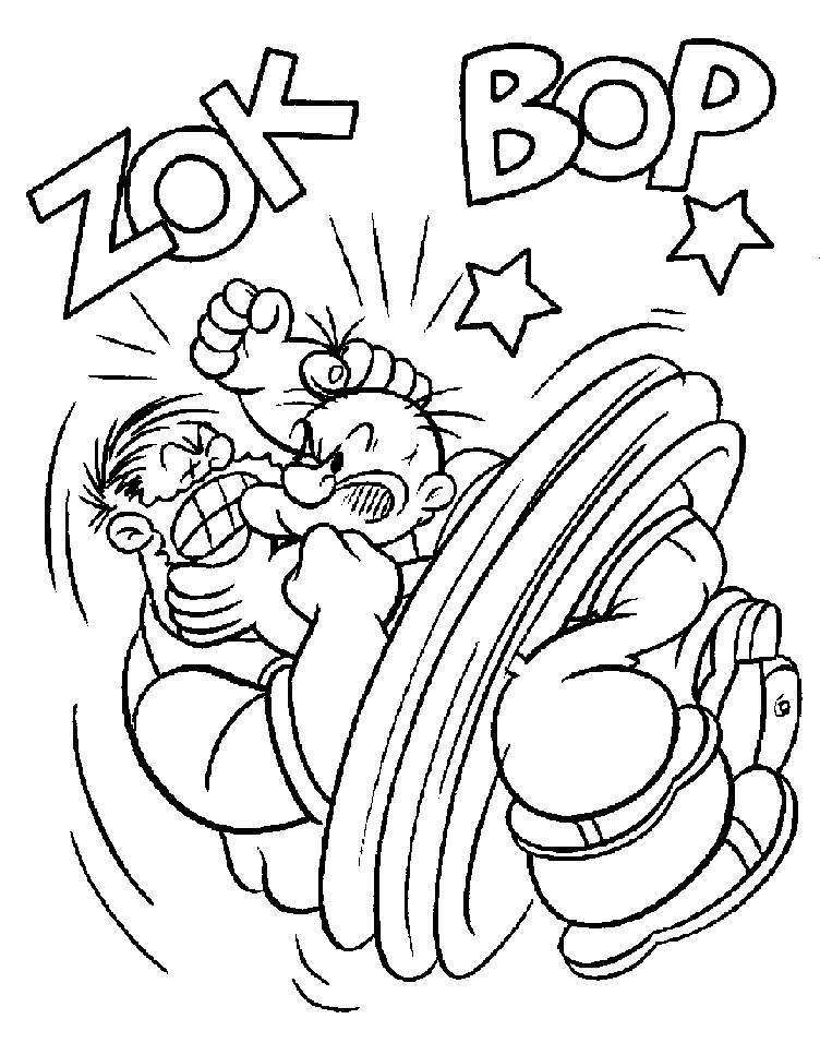 752x956 Popeye Coloring Pages Print Team Colors