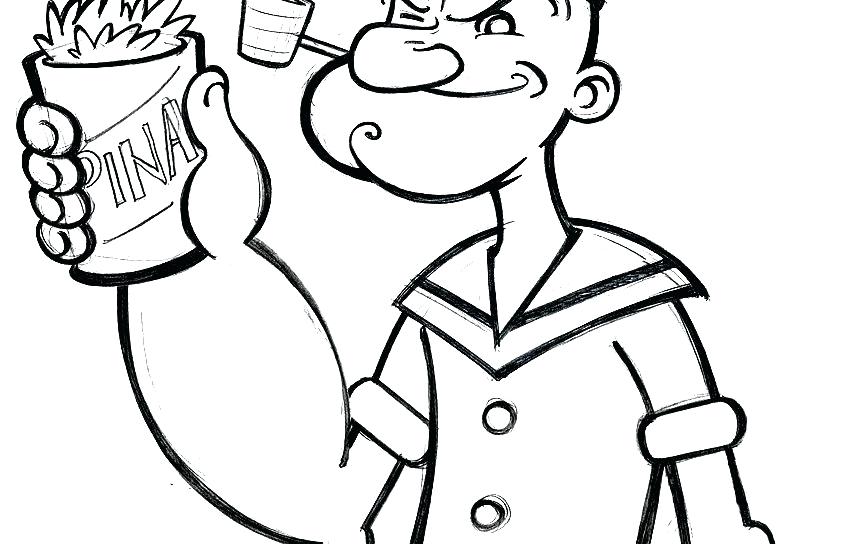 851x544 Popeye Coloring Pages Best Coloring Pages Images On The Sailor Man