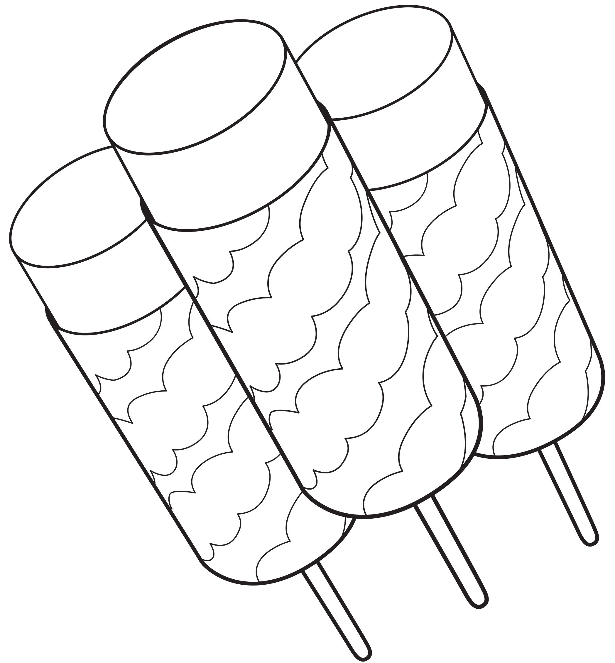 2096x2259 Popsicle Coloring Page Get Bubbles