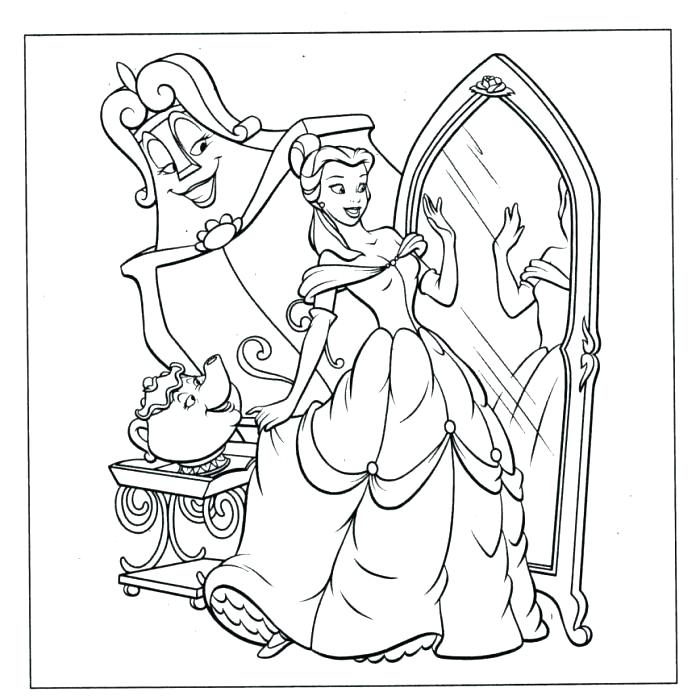 700x700 Princess Belle Coloring Pages Popular Coloring Pages Popular