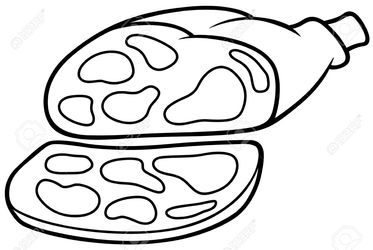 1300x873 Pork Coloring Pages Beauteous Meat