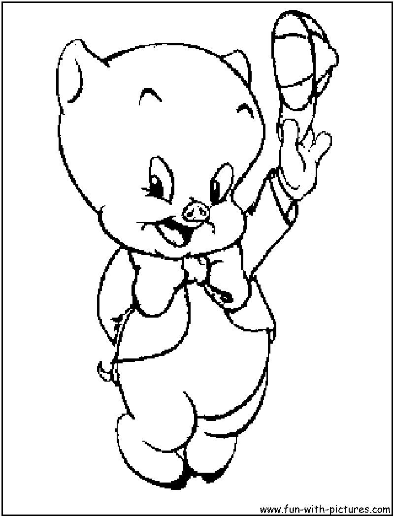 800x1050 Porky Pig Coloring Coloring Pages