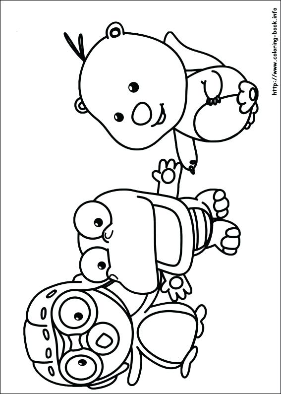 567x794 Pororo Coloring Pages Coloring Picture Pororo The Little Penguin