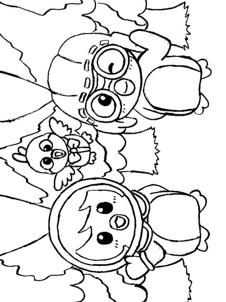 750x1000 Pororo The Little Penguin Coloring Pages Free Printable Pororo
