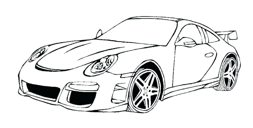 1024x519 Free Porsche Coloring Pages Coloring Collection
