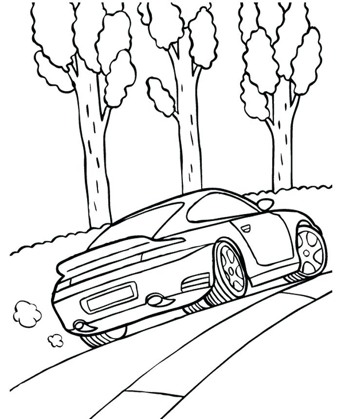 700x859 Free Porsche Coloring Pages Printable Coloring Coloring Pages