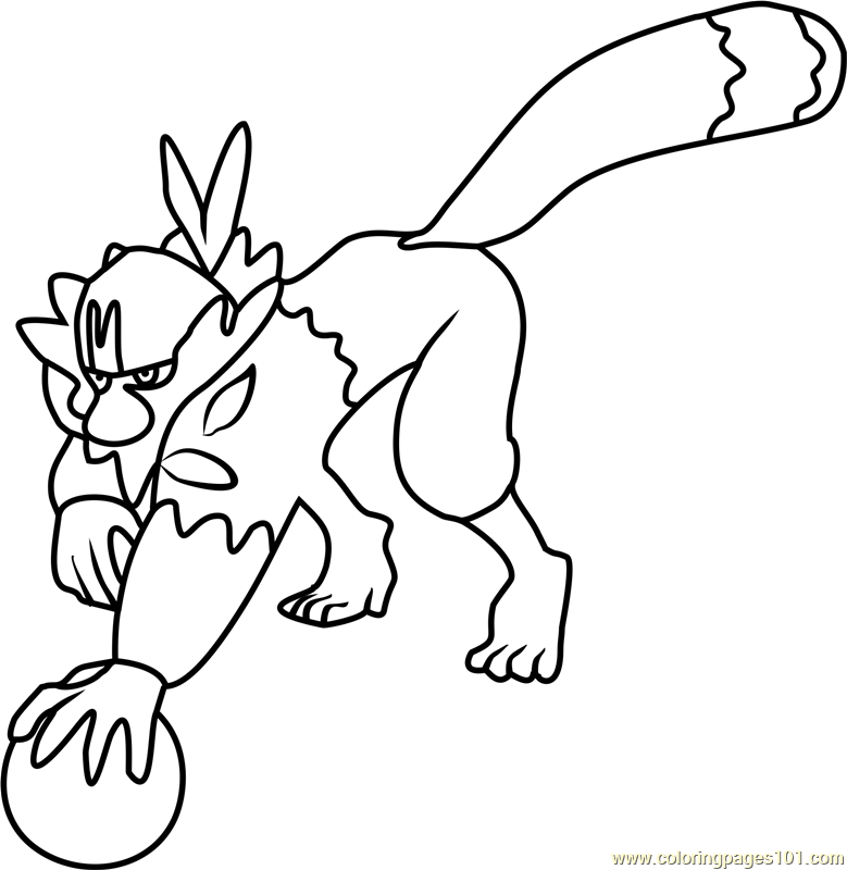 779x800 Passimian Pokemon Sun And Moon Coloring Page