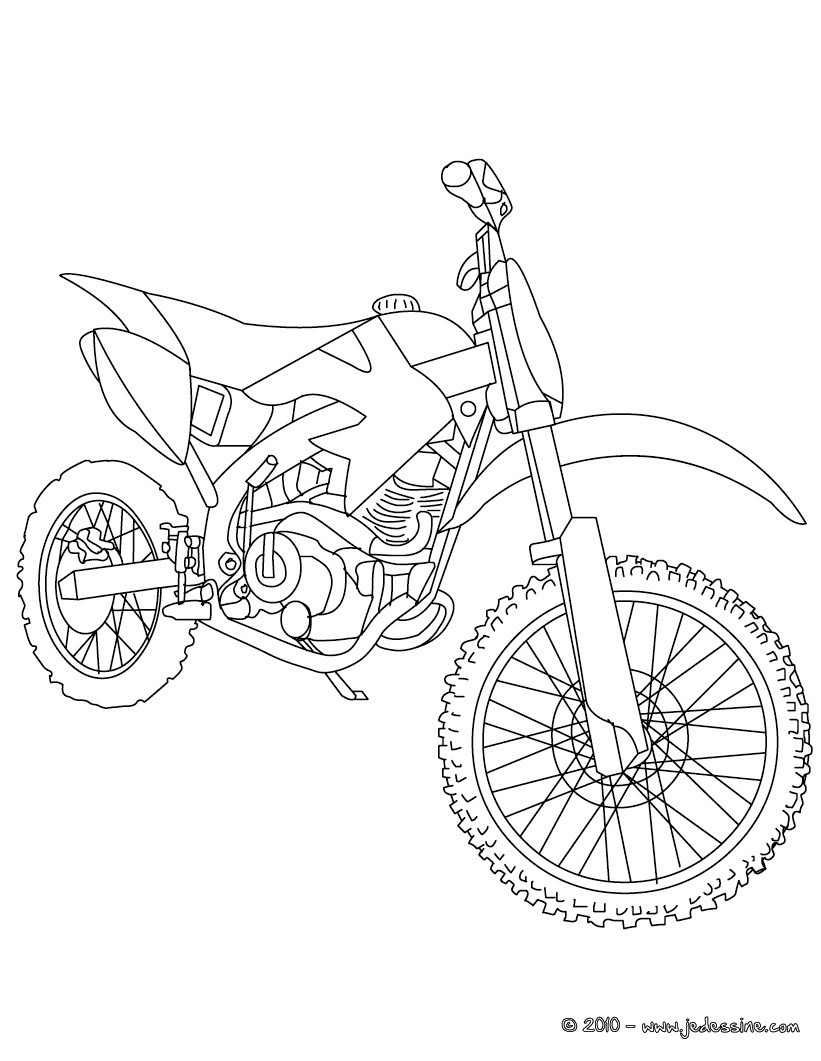 821x1061 Coloriage De Moto Cross Filename Coloring Page