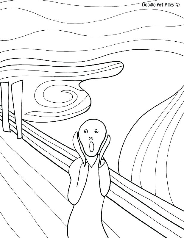 618x800 Self Portrait Coloring Page Parks Portrait Coloring Page Also Self