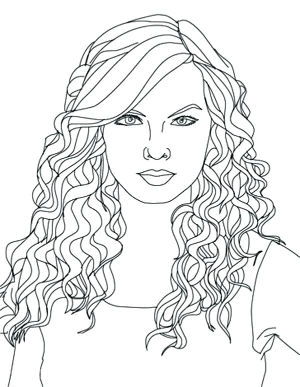 600x775 Coloring Page Fun And Beautiful Girl Coloring Pages And Famous