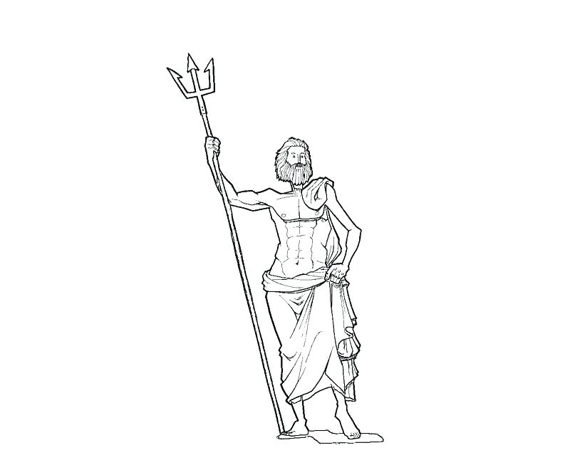 800x667 Poseidon Coloring Pages Coloring Pages Coloring Pages S Trident