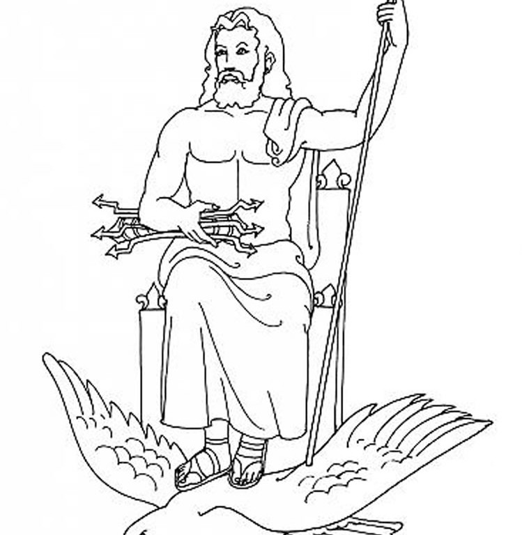 749x768 Poseidon Coloring Pages Many Interesting Cliparts