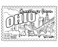 236x193 Washington State Stamp Coloring Page Usa Coloring Pages