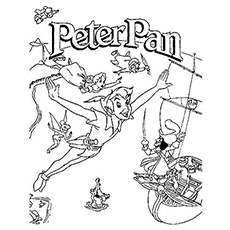 230x230 Peter Pan Coloring Pages