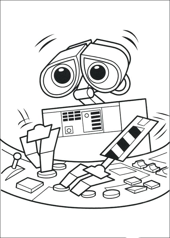 567x794 Wall E Coloring Wall E Coloring Pages Educational Fun Kids